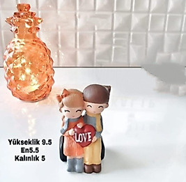 Love Sevgililer Teraryum Obje Minyatür Obje Teraryum Malzemeleri