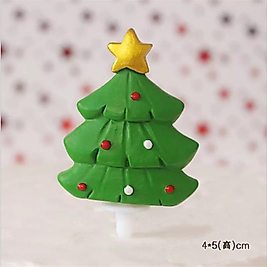 Minik Noel Ağacı 2 Adet Teraryum Objeleri Teraryum Süsleri Saksı Süsleri Minyatür Obje