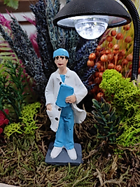 Erkek Doktor Teraryum Minyatür Obje Teraryum Malzemeleri Teraryum Objeleri