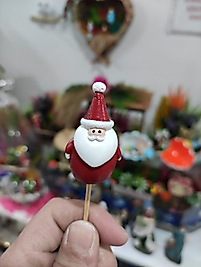 Kardan Adam Noel Yılbaşı Saksı Süsü Teraryum Obje Teraryum Malzemeleri