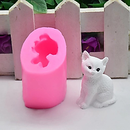 Minik Kedi 2 Adet Teraryum Obje Minyatür Obje Teraryum Aksesuar Teraryum Süsü